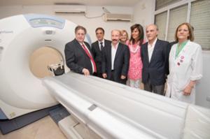 Qued� inaugurado el tom�grafo en el hospital Materno Infantil